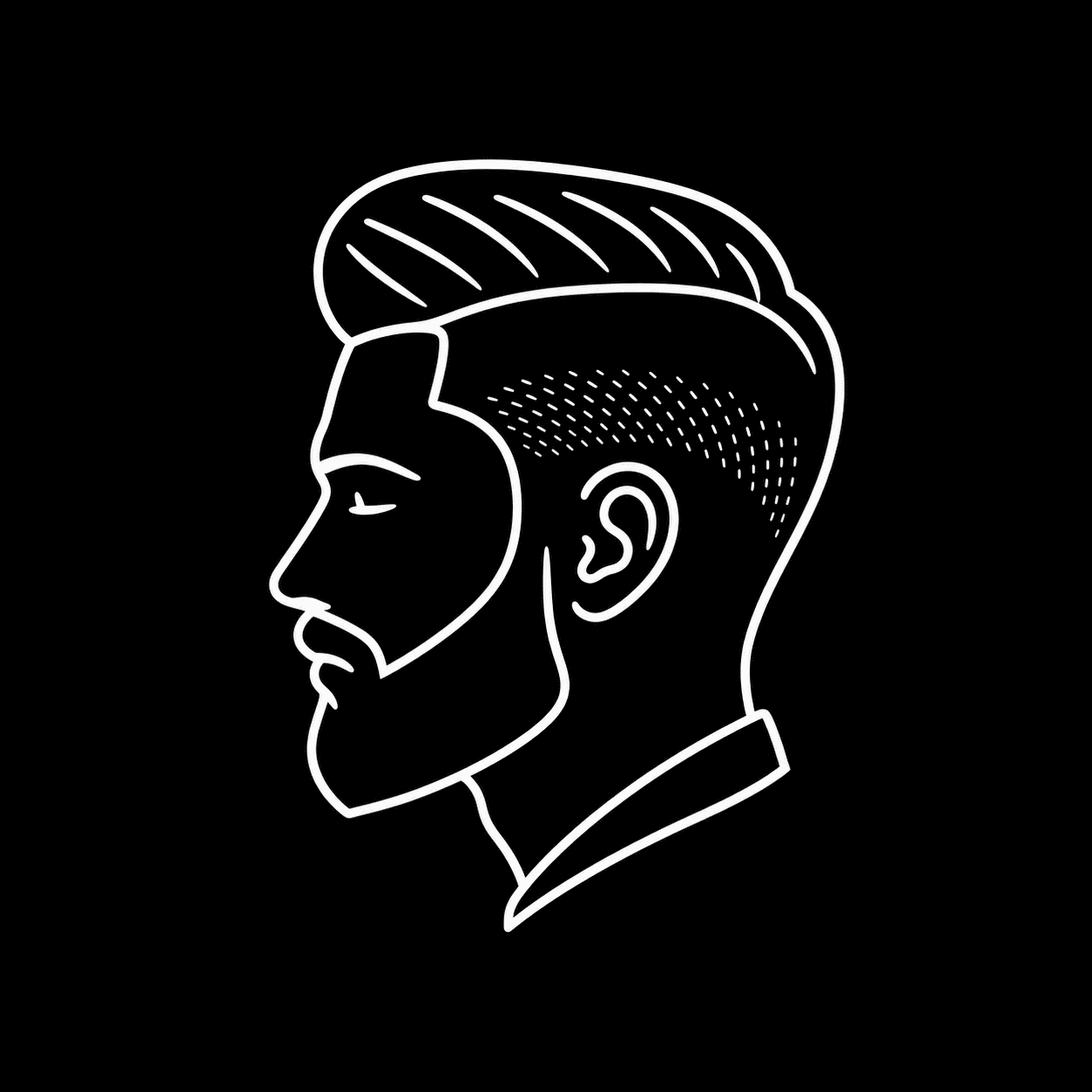 Barbier itinérant Luc Barbier réalisant un rasage traditionnel à la lame pour homme à domicile à Saverne (67700)